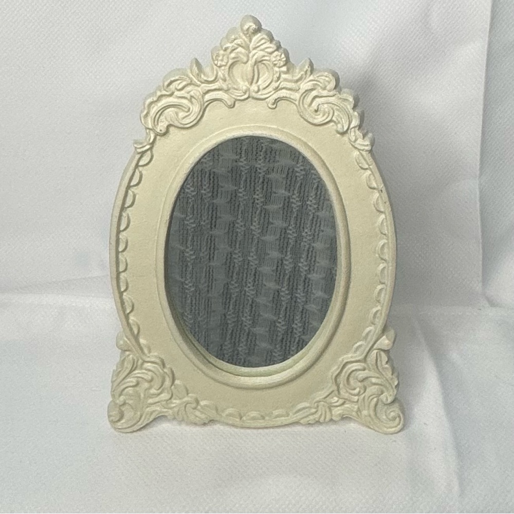 Ivory Mirror - Great to Place Anywhere - Bathroom or Bedroom